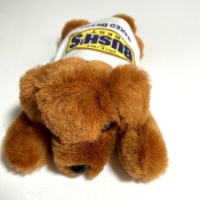 Advertising BUSH'S BAKED BEANS DUKE Golden Retriever Plush VTG 1999 8" Beanbag