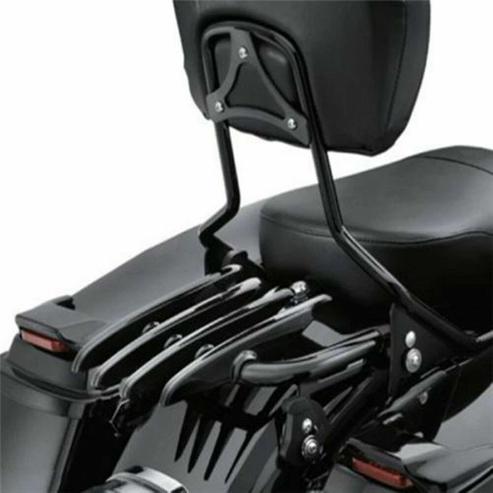 Portaequipajes desmontable Stealth apto para Harley Davidson Touring Road King 09-25 Foto 3 de 4