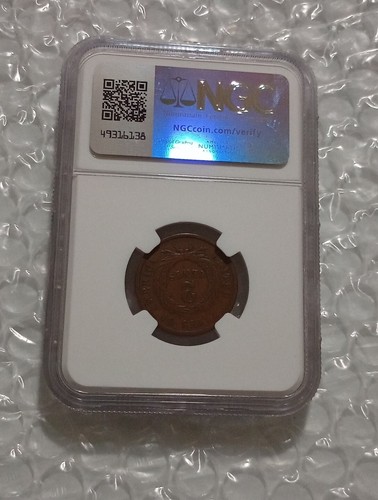 USA 2 Cents, Union Shield 1864, NGC VF 25 BN - Picture 5 of 8