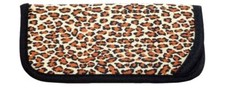 Jungle Fever Soft Slip-In Eyeglass Case Cheetah Animal Print Sewn Reinforced New
