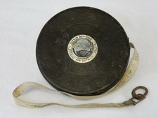 Vintage Lufkin Hi-Line 150ft Non-Metallic Woven Tape Measure Made in the USA