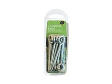 Screw Eyes Fix To Wall Or Fence Support For Climber Plants Outdoor Garland
