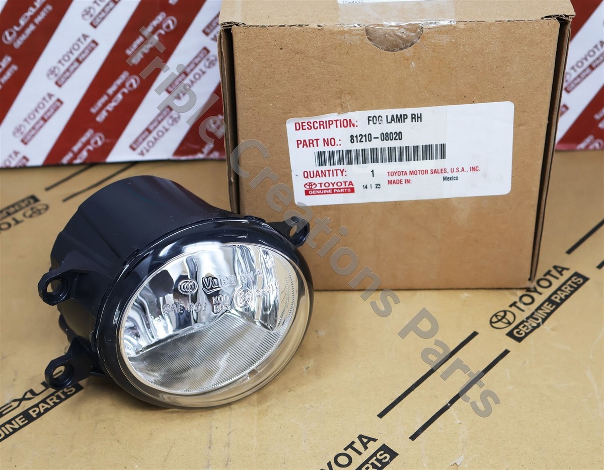 トヨタ RH LEDイルミネーションランプ 812A0-B1020 タンク Toyota Genuine 81210-08020 Lamp Assy Fog RH 8121008020 OEM | eBay