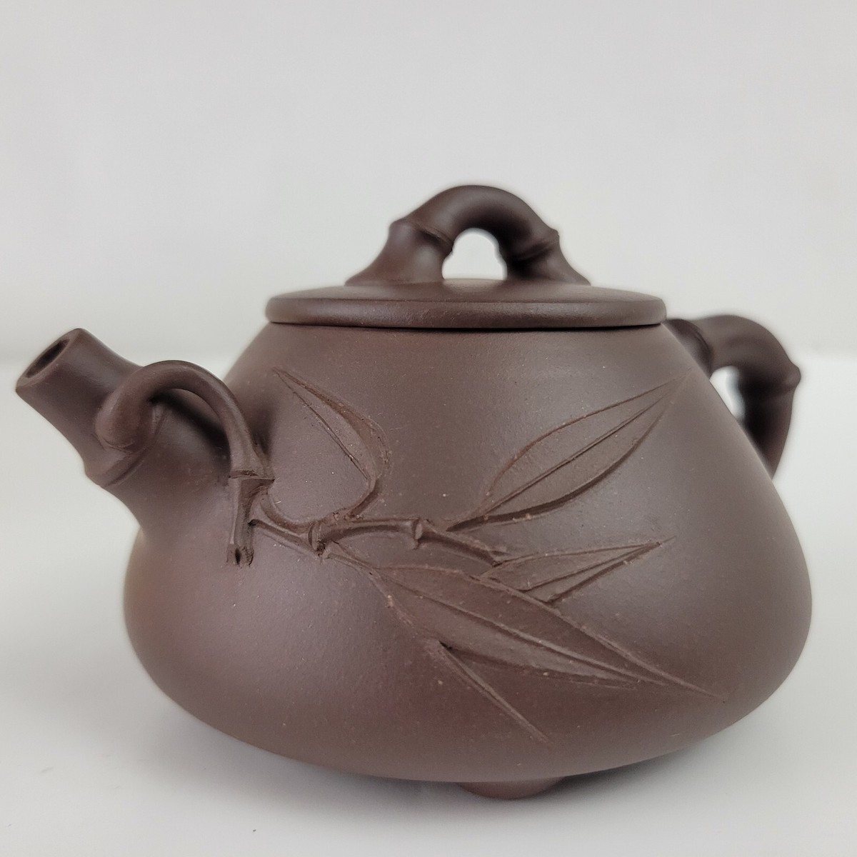 Vintage Chinese Yixing Zisha Teapot Single Cup Signed Clay Vintage Chinese Yixing Zisha Teapot Single Cup Signed Clay