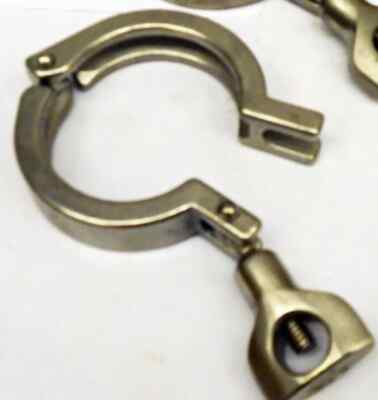 Alfa Laval Tri Clover Clamp A13MHM-2-S  Lot of 4 Pieces  30048ELS