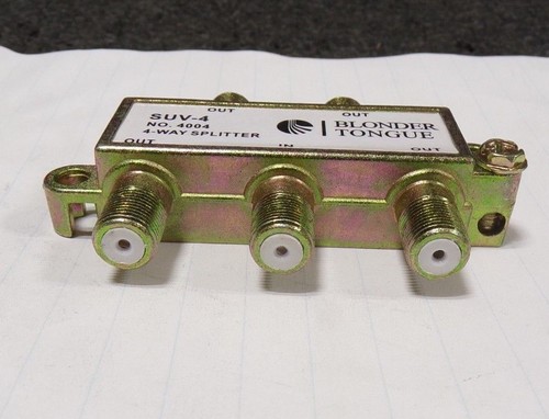 BLONDER TONGUE 4-Way Splitter SUV-4(TS) - Picture 2 of 5