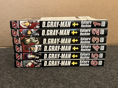 D.Gray-man 英語版　漫画　English Manga D. Gray-Man Manga English Version Vol 1-6 VIZ Media books Volume