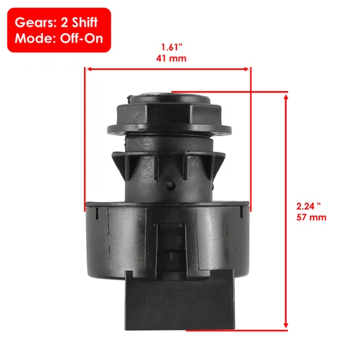 Interruptor de encendido con llaves para Polaris ATV reemplaza OEM# 4110264 y 4012163 - Imagen 11 de 20