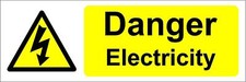 Danger electricity Safety sign 