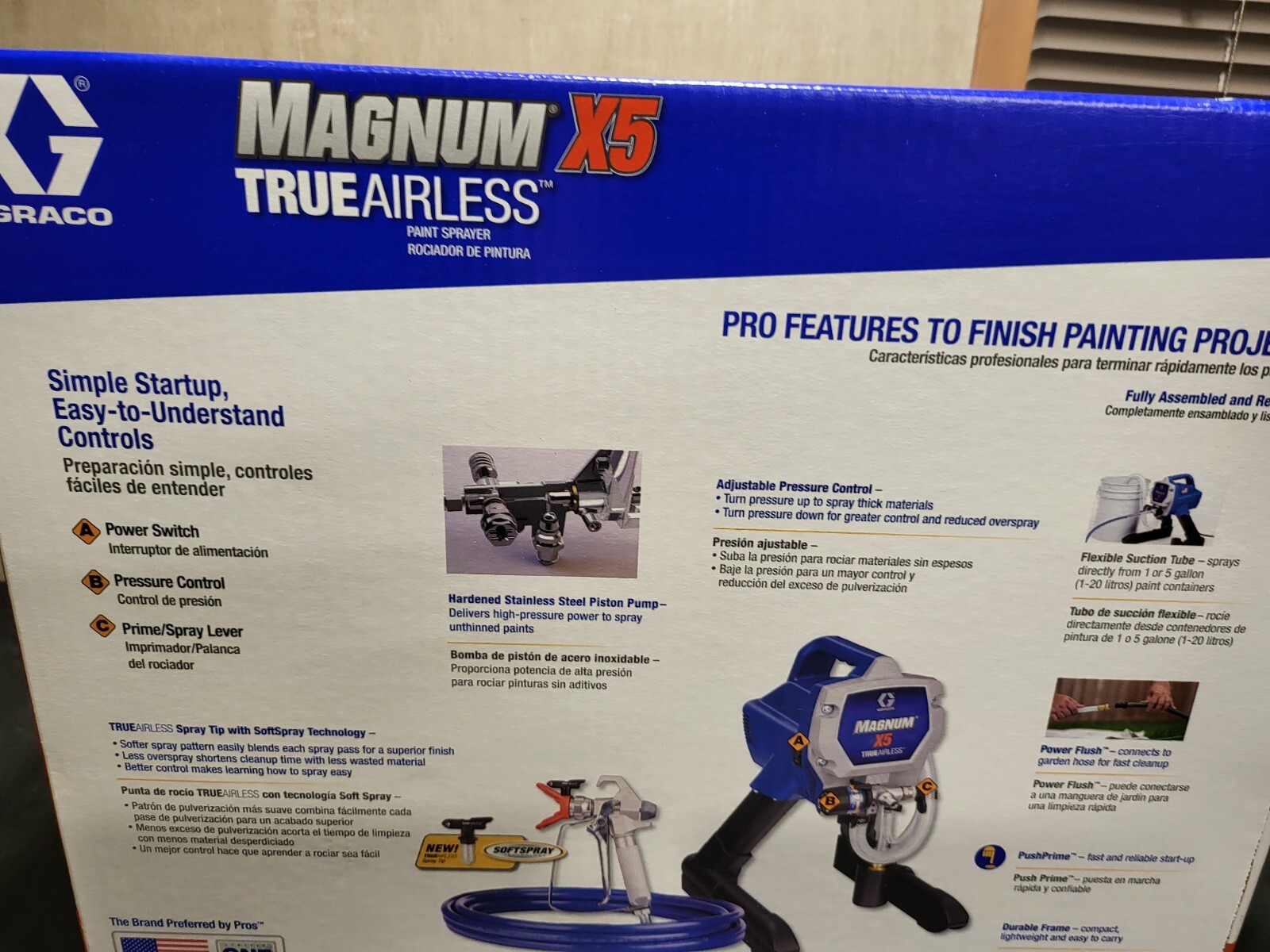 Graco Magnum X5 Electric TrueAirless Sprayer 262800 for sale online eBay
