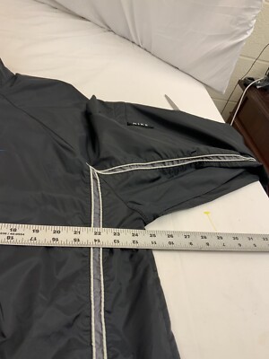 セットアップ:L[RESALE] Nike Jacket L Black Full Zip Pockets Lined 100% Polyester