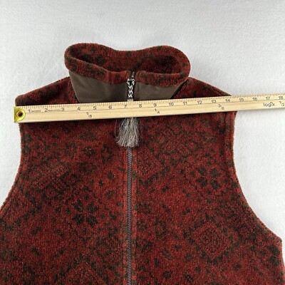 Gilet Western Vintage Roughrider By Circle T – Tapisserie Aztèque – Taille S – Femme