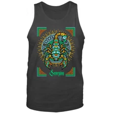 Scorpio Zodiac Sign Horoscope Astrological Graphic Tank Top