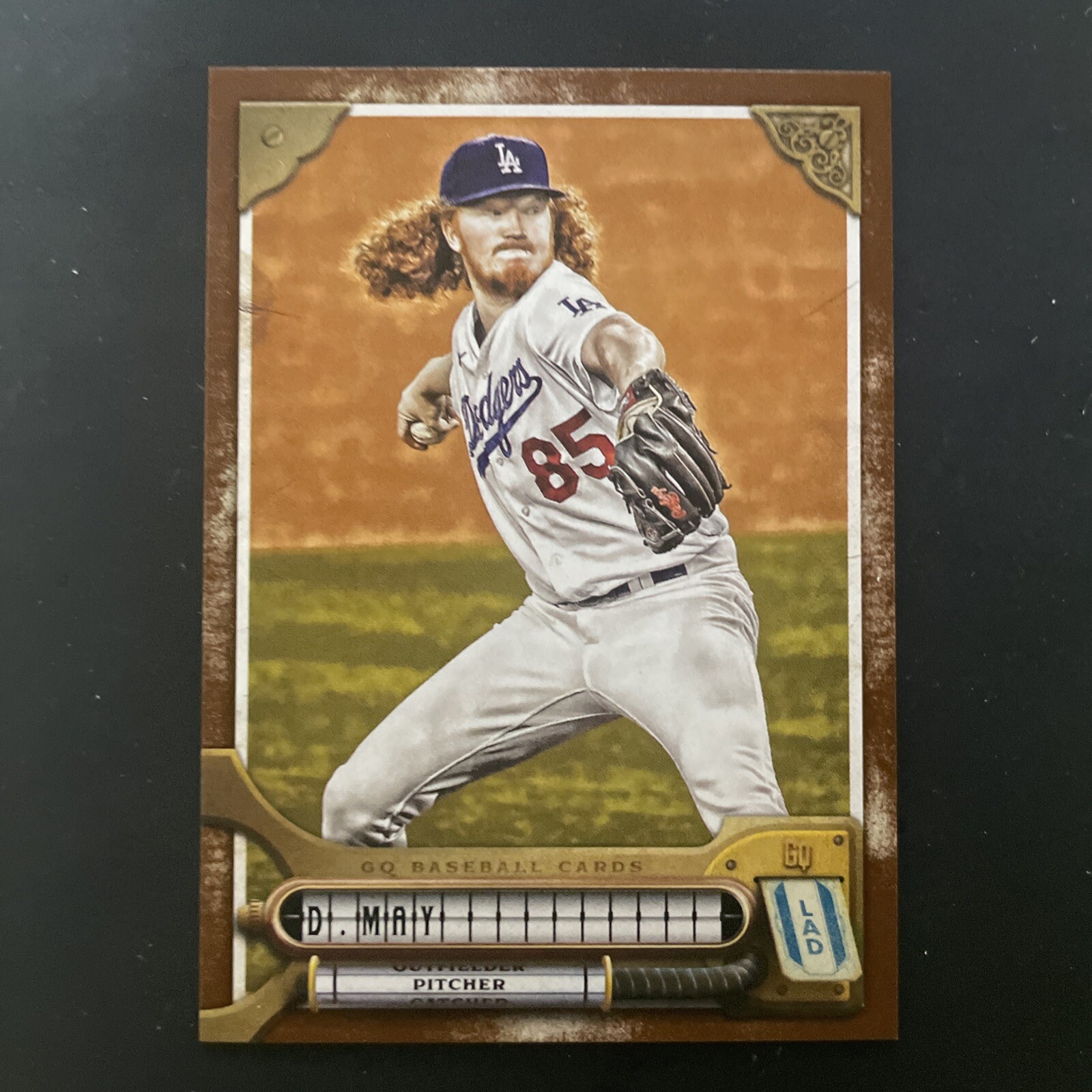 2022 Topps Gypsy Queen DUSTIN MAY Burnt Umber 285/399