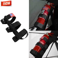 Car Roll Bar Fire Extinguisher Holder Adjustable Bracket Mount for Jeep Wrangler