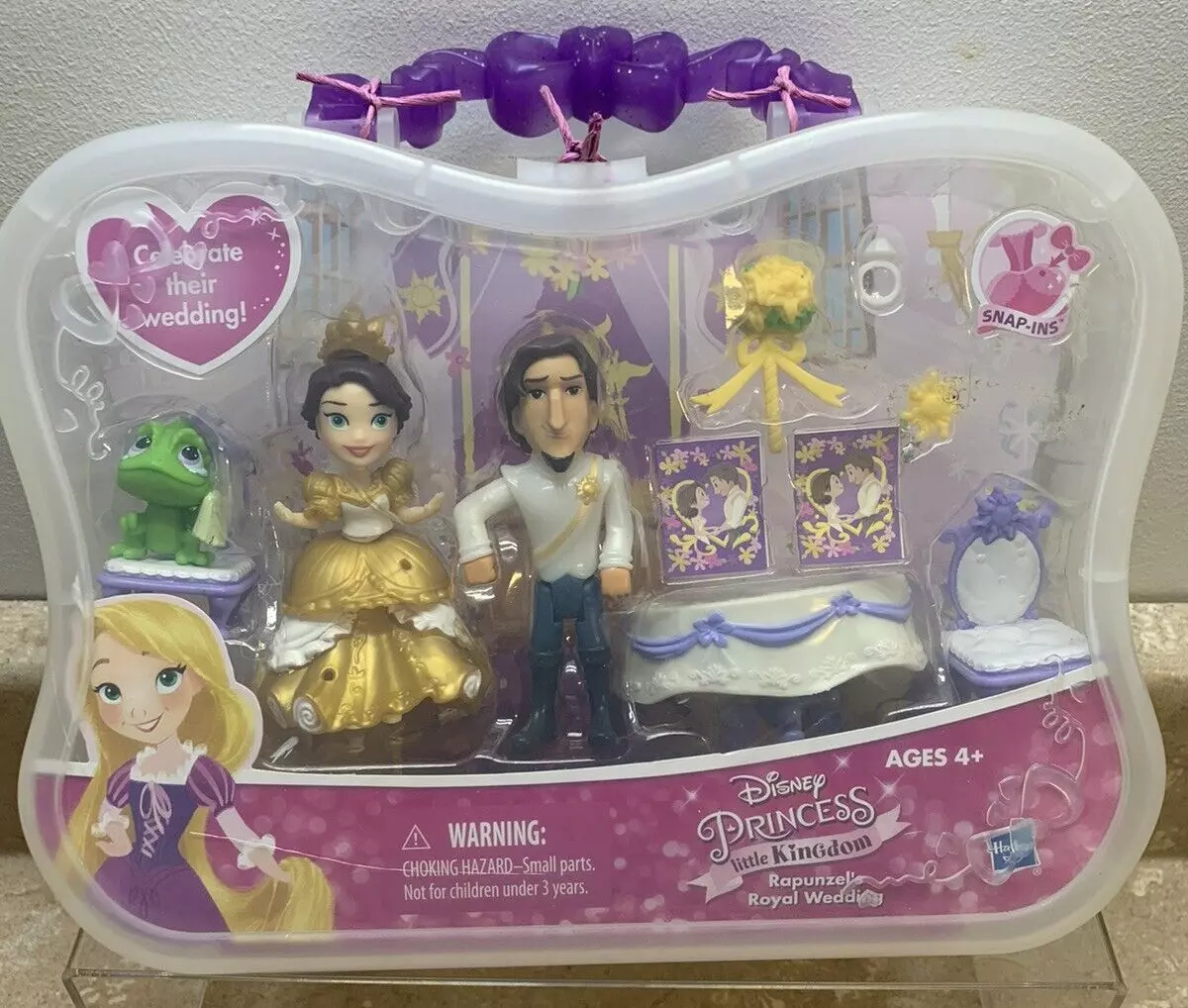 NEW Disney Princess Little Kingdom Rapunzel s Royal Wedding Dolls With Case