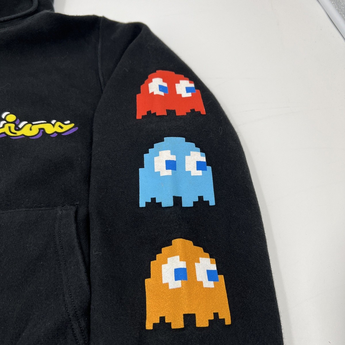 Champion X Pacman Collab - Limited Edition Reverse Weave Black