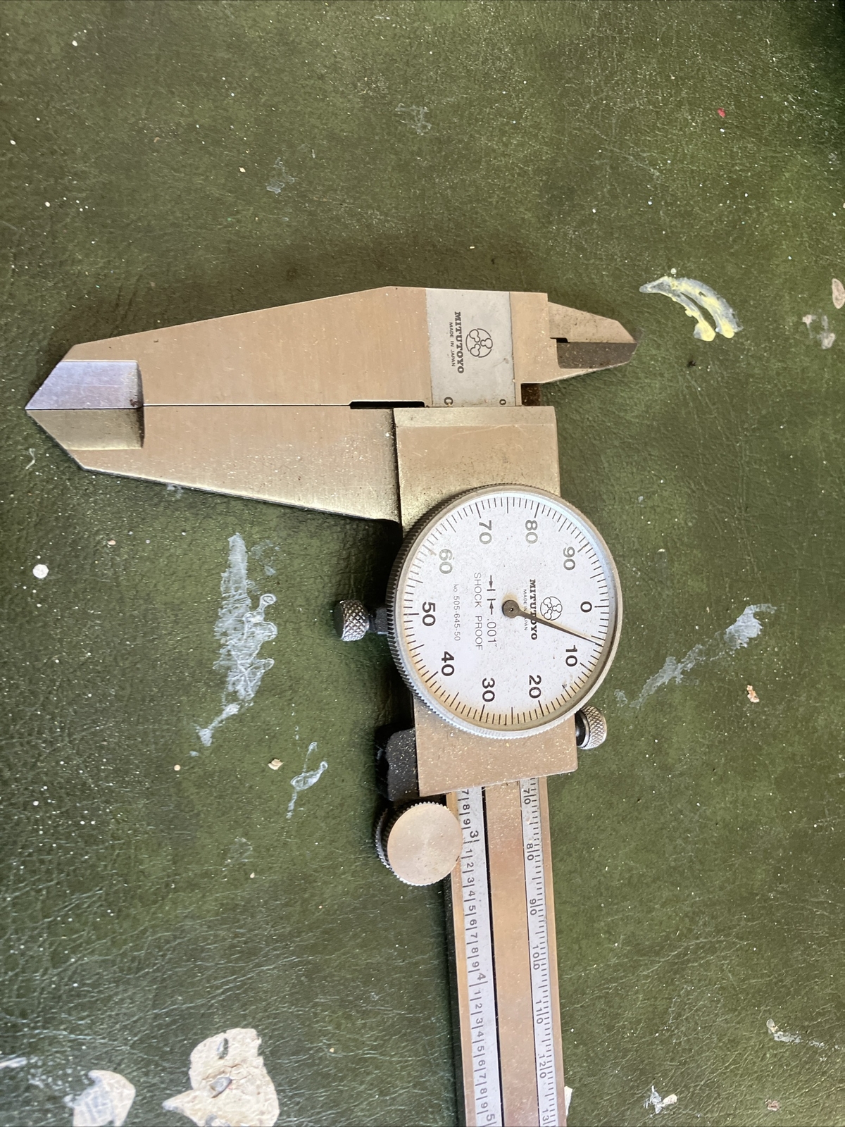 MITUTOYO 12 INCH DIAL CALIPER No.50564550 Japan .001" eBay