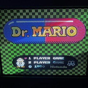 Dr. Mario (Nintendo NES, 1990) Clean Tested Working