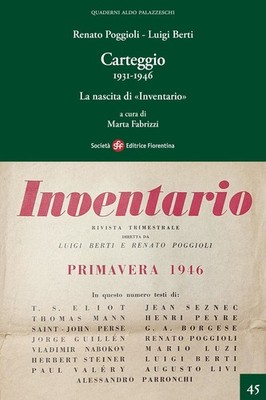 Neues Buch - Renato Poggioli / Luigi Berti - Briefpapier. 1931-1946. La Nascita D