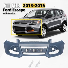 For 2013-2016 Ford Escape Front Bumper Cover Kit Primed Wo Sensor Hole