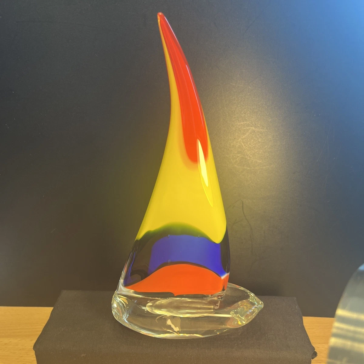 Murano Glass Sailboat Indiana Italian Art Glass for sale | eBay