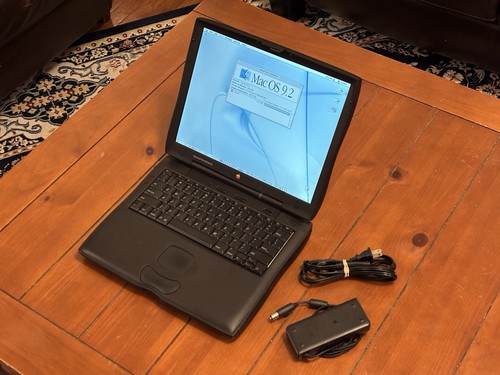 Apple Macintosh PowerBook G3 Wallstreet 300Mhz, Dvd, 512Mb Ram, Dual Boot Mac Os