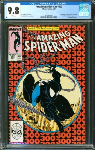 Amazing Spider-Man #300 CGC 9.8 Marvel Comics 1988 1st Appearance of Venom