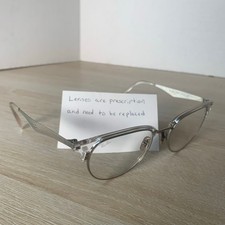 Ray-Ban RB6396 2936 Eyeglasses Silver Clear 51-19-140 FRAMES ONLY