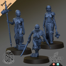 Stigmatic Nuns - Pilgrims (3 Miniaturen)   Tr...