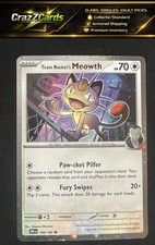 Miscellaneous Cards & Products #149/182 Team Rocket's Meowth (Cosmos Holo)