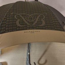 Balenciaga Woman Folding Umbrella Logo Print Limited Edition Iconic Design High-