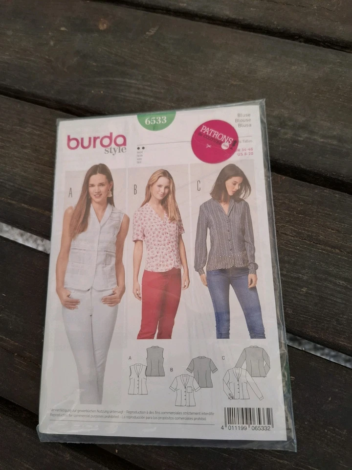 Lot de 2 PATRONS  BURDA - voir photos pour modèle - Photo 2/4