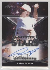2019 Leaf Ultimate Future Stars Auto Aaron Schunk #FS-AS1 Auto 0c6
