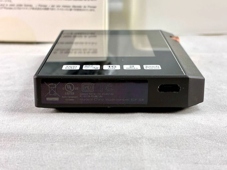 Pioneer XDP-30R Black Portable High-Resolution Digital Audio Player Good GP - Image 3 of 4