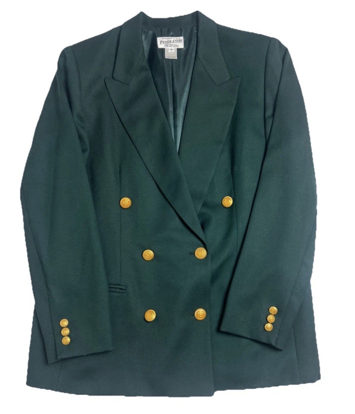 VTG Pendleton Skirt Suit Womens Blazer 14R Skirt … - image 6