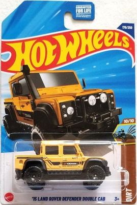 #ad Hot Wheels Dirt 10 10 #x27;15 Land Rover Defender Double Cab 179 250 BBJBC00 $8.99