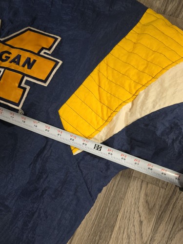 Vintage Starter Jacket Adult Size L Large University of Michigan Wolverines READ - Picture 20 of 21