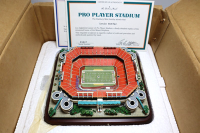 Danbury Mint NFL Replica Pro Player Stadium Miami Dolphins