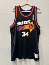 Vintage Phoenix Suns Jersey NBA Basketball Charles Barkley Champion 90s Men  s 48