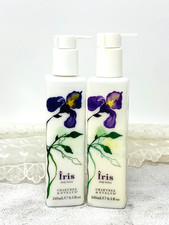NEW Crabtree Evelyn IRIS Body Lotion 79498 - 245 ml / 8.3 oz - Set of 2 - USA