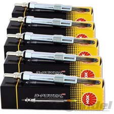 5x NGK GLÜHKERZEN passend für MERCEDES W124 W460 W201 SSANGYONG MUSSO REXTON