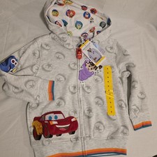 Disney Character Kids Jacket. Disney's Pixar Licensed Toddler Jacket. Size 6 NWT