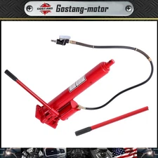 New 8 Ton Long Ram Hydraulic Air Jack Single Pump Engine Lifting Cherry Picker