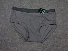 ExOfficio Give-N-Go 2.0 Brief Mens 2XL Grey Performance Travel Hiking Breathable