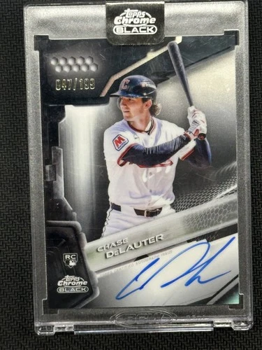 Chase DeLauter 2026 Topps Chrome Chase DeLauter Refractor