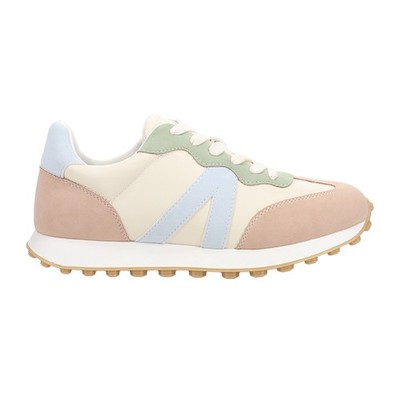 MIA Race Lace Up  Womens Beige Sneakers Casual Shoes GS1304104-BBB