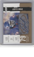 2008 SAGE HIT #A79 Ryan Clady Autographs Gold #/250 B18R4C14