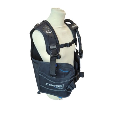 Cressi Tauch Start Scuba Diving Set, Schwarz, Gr. L
