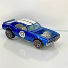 🔥Hot Wheels Redline HEAVY CHEVY - Blue #9 - White Int. Orig. Vintage Spoiler 🔥